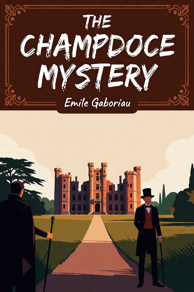 Cover of The Champdoce Mystery by Emile Gaboriau