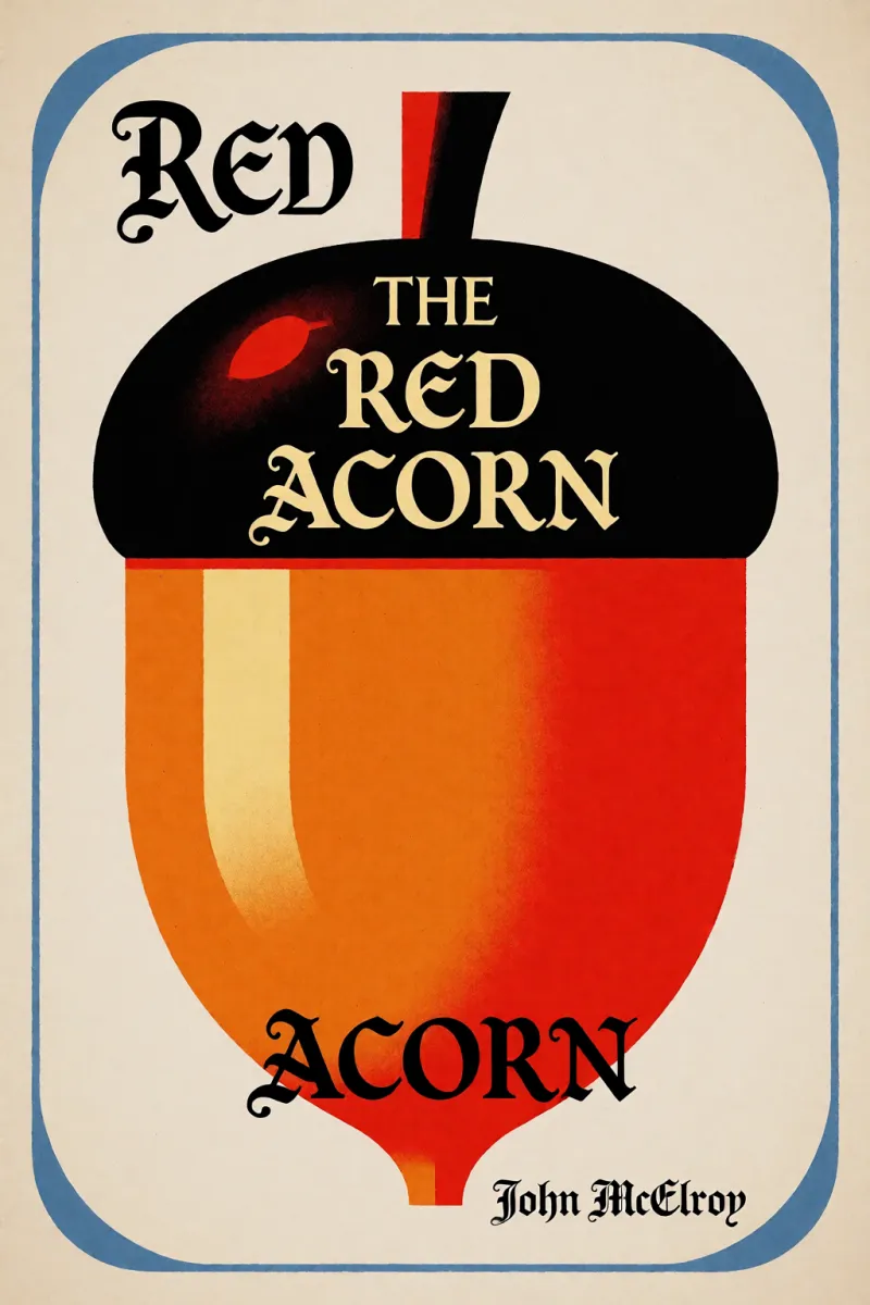 Cover of The Red Acorn by John McElroy