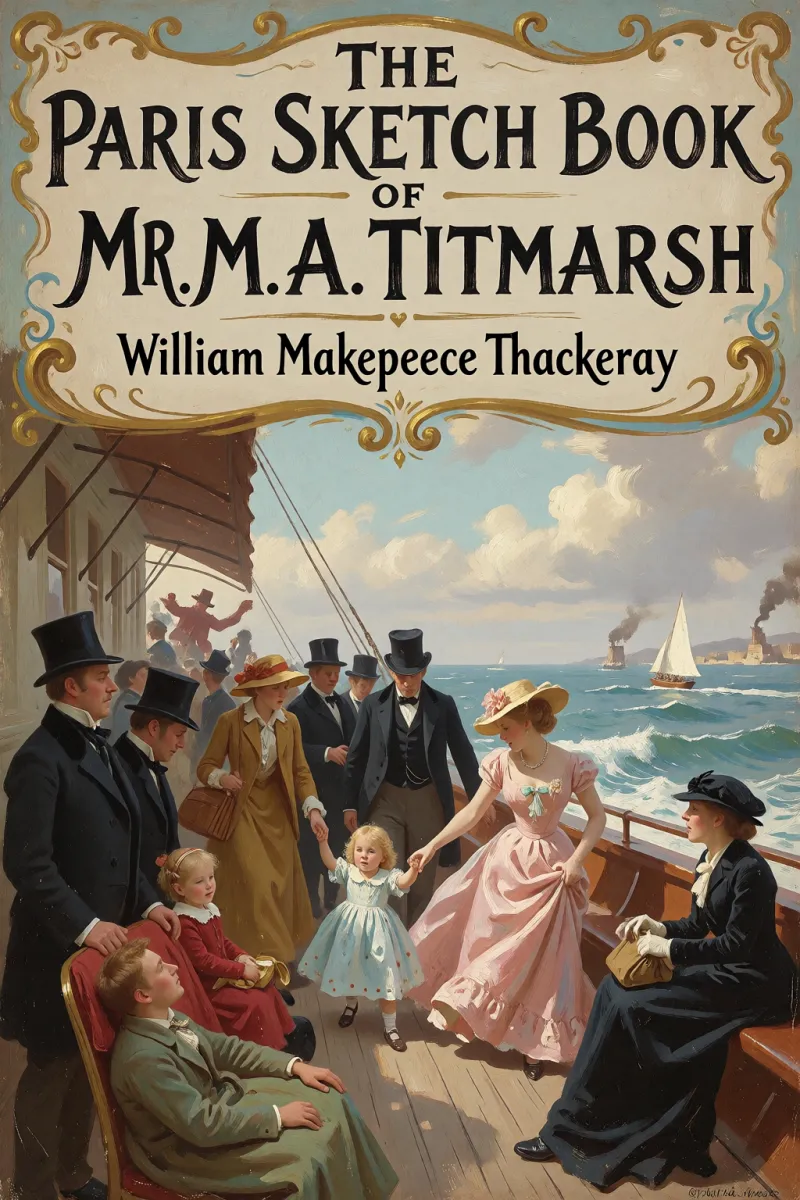 Cover of The Paris Sketch Book of Mr. M. A. Titmarsh by William Makepeace Thackeray