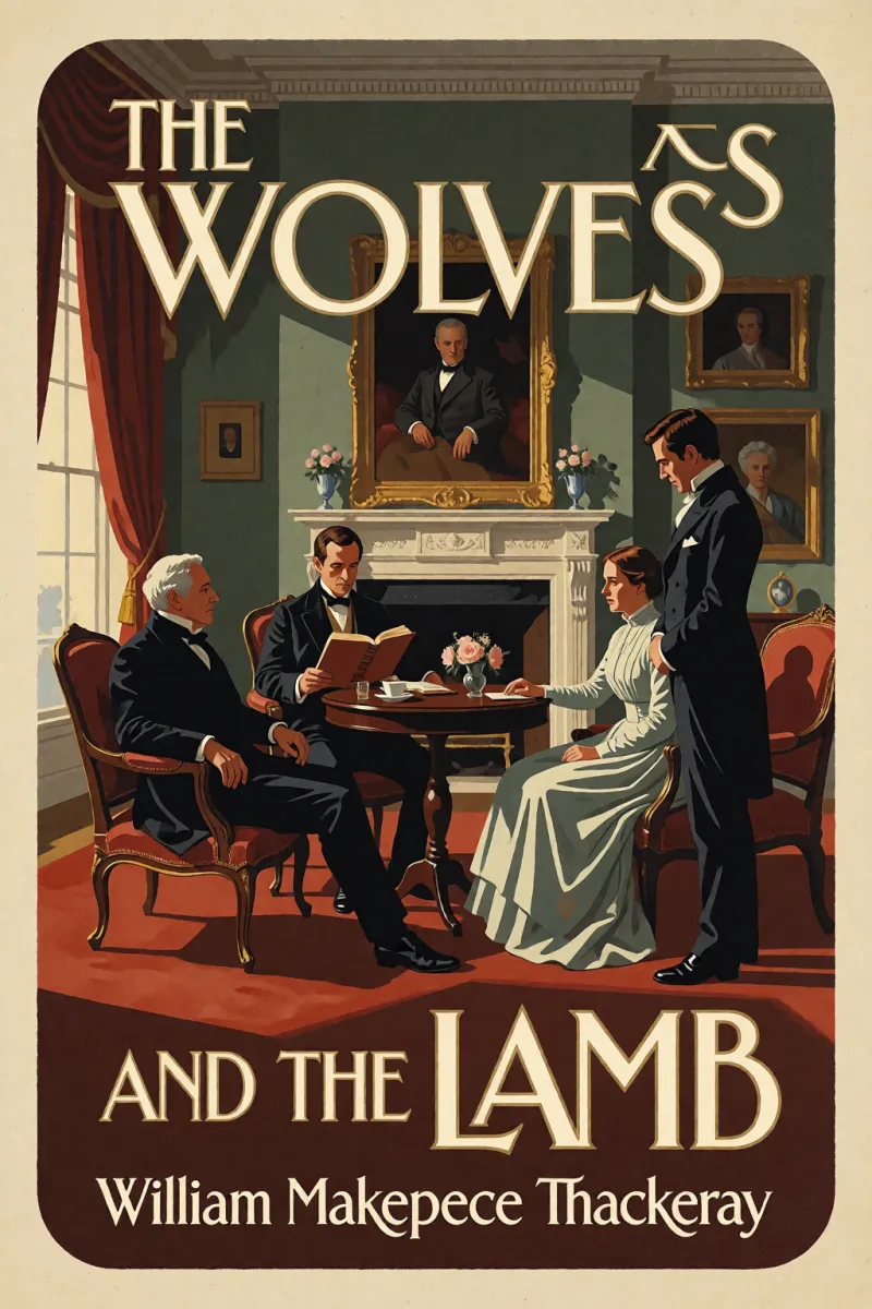 Cover of The Wolves and the Lamb by William Makepeace Thackeray