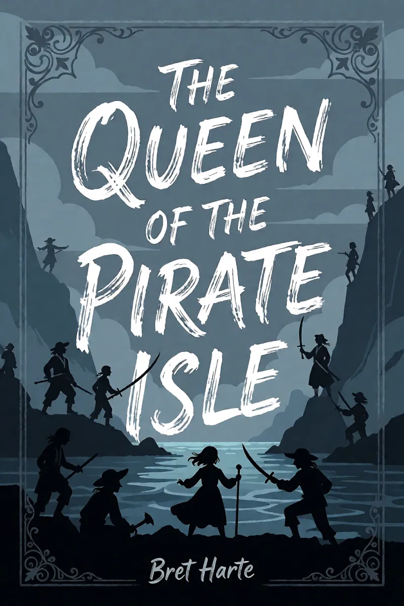Cover of The Queen of the Pirate Isle by Bret Harte