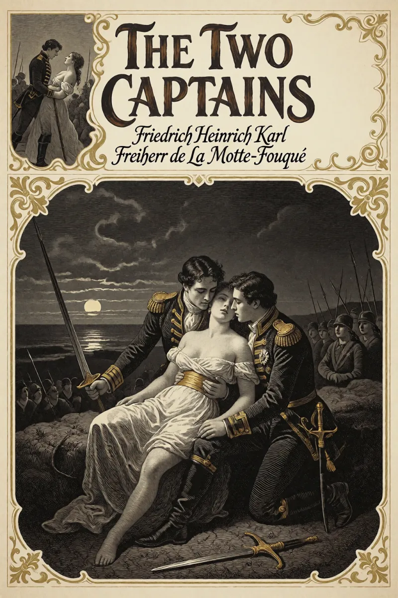 Cover of The Two Captains by Friedrich Heinrich Karl Freiherr de La Motte-Fouqué