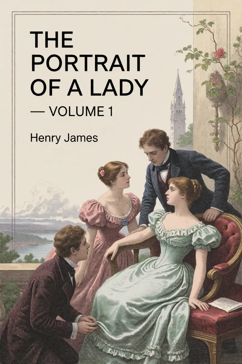 Cover of The Portrait of a Lady — Volume 1 by Henry James