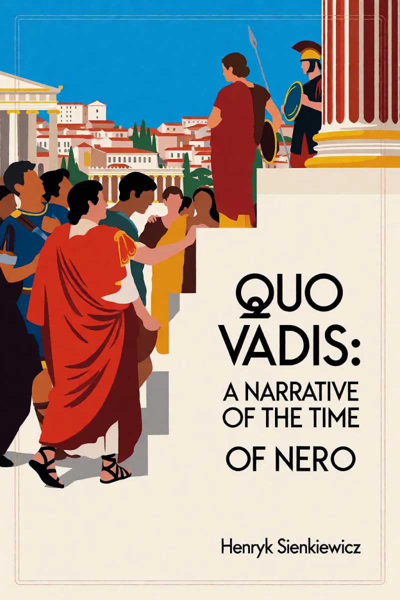 Cover of Quo Vadis: A Narrative of the Time of Nero by Henryk Sienkiewicz