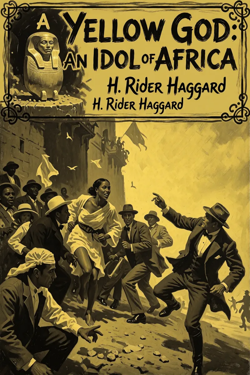 Cover of A Yellow God: An Idol of Africa by H. Rider Haggard