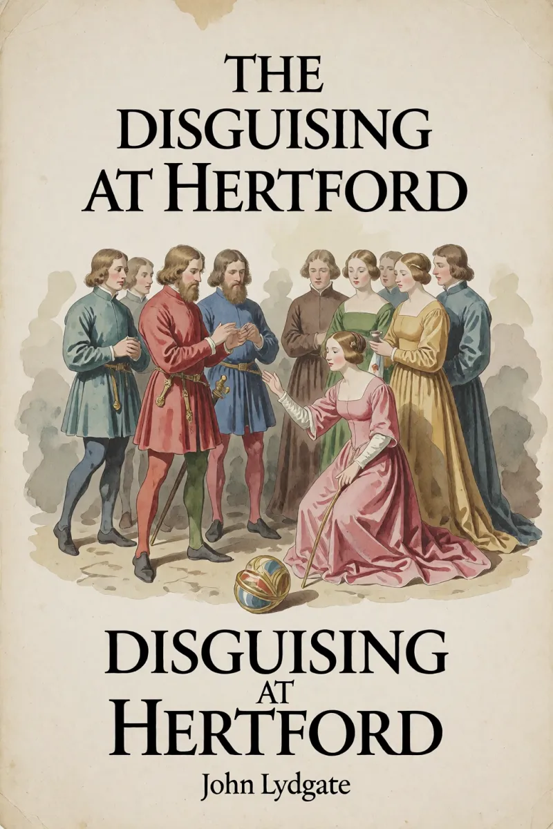 Cover of The Disguising at Hertford by John Lydgate