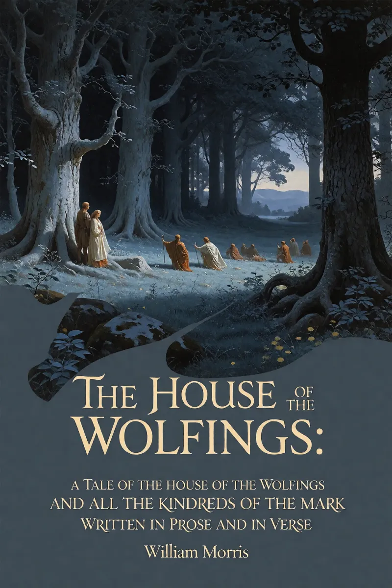 Cover of The House of the Wolfings: A Tale of the House of the Wolfings and All the Kindreds of the Mark Written in Prose and in Verse by William Morris