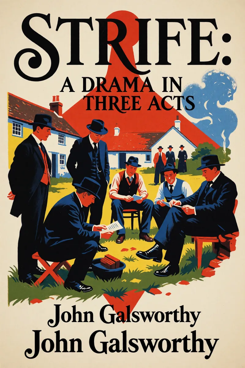 Cover of Strife: A Drama in Three Acts by John Galsworthy