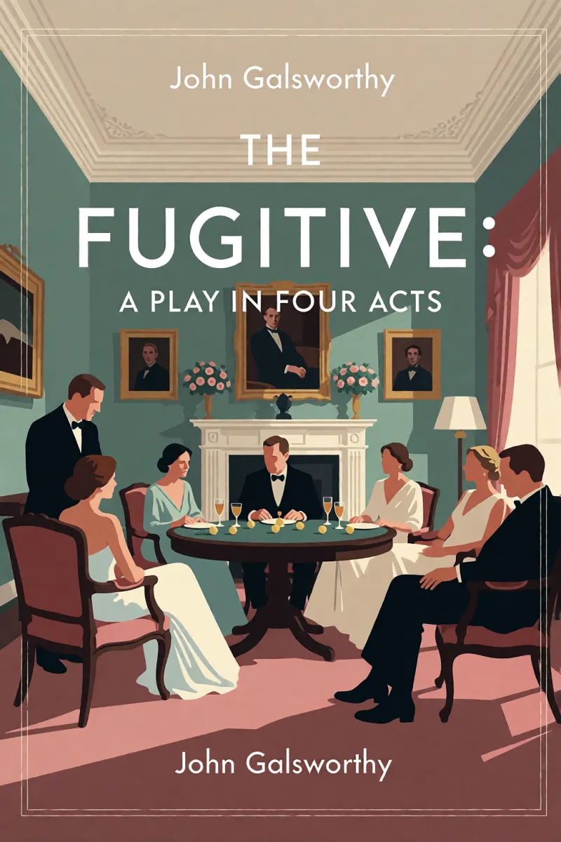Cover of The Fugitive: A Play in Four Acts by John Galsworthy