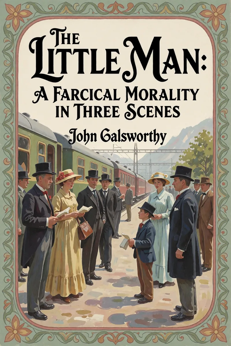 Cover of The Little Man: A Farcical Morality in Three Scenes by John Galsworthy