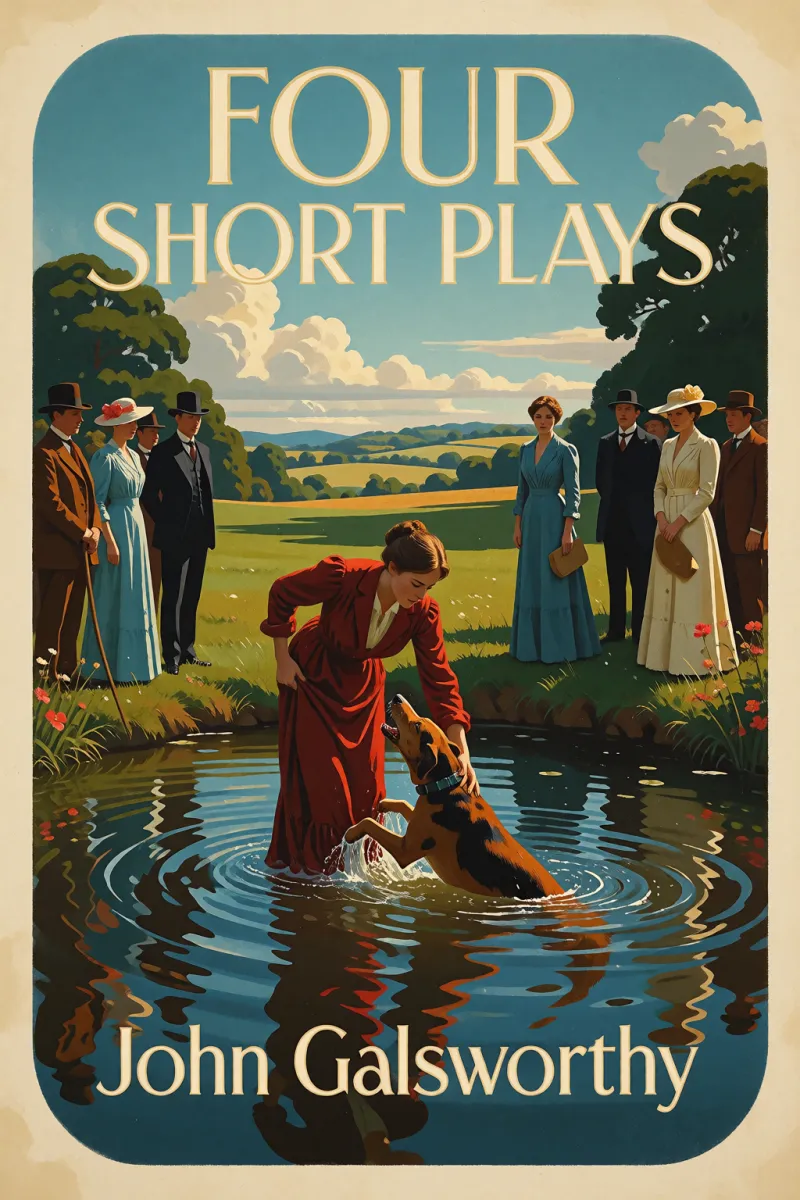 Cover of Four Short Plays by John Galsworthy