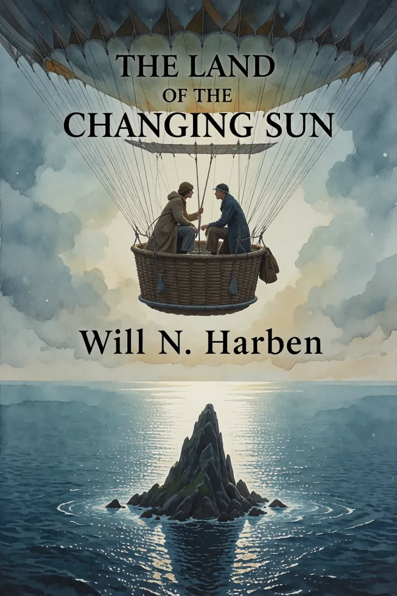 Cover of The Land of the Changing Sun by Will N. Harben