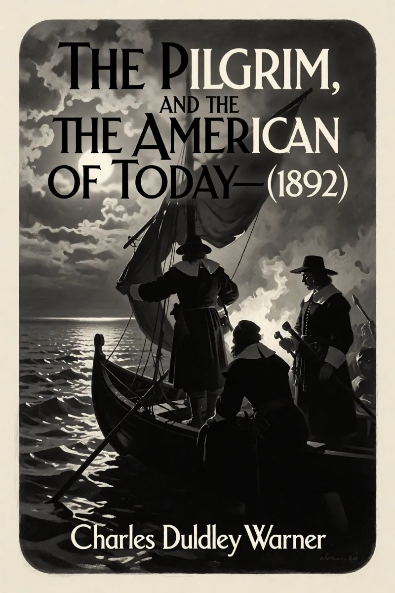 Cover of The Pilgrim, and the American of Today—(1892) by Charles Dudley Warner