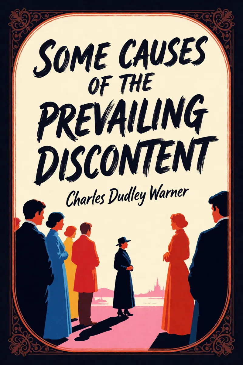 Cover of Some Causes of the Prevailing Discontent by Charles Dudley Warner