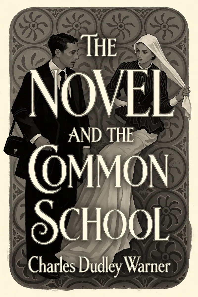 Cover of The Novel and the Common School by Charles Dudley Warner