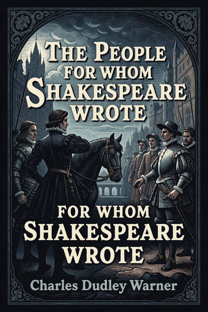 Cover of The People for Whom Shakespeare Wrote by Charles Dudley Warner