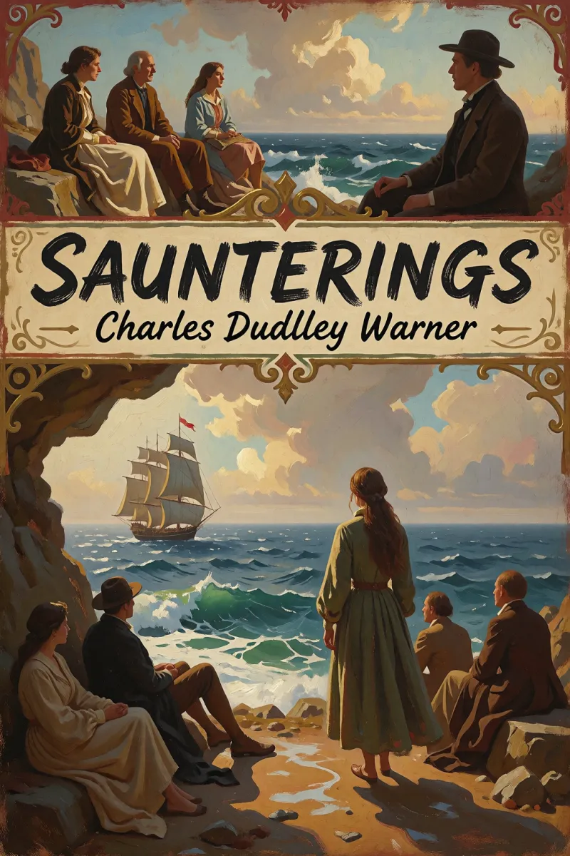 Cover of Saunterings by Charles Dudley Warner