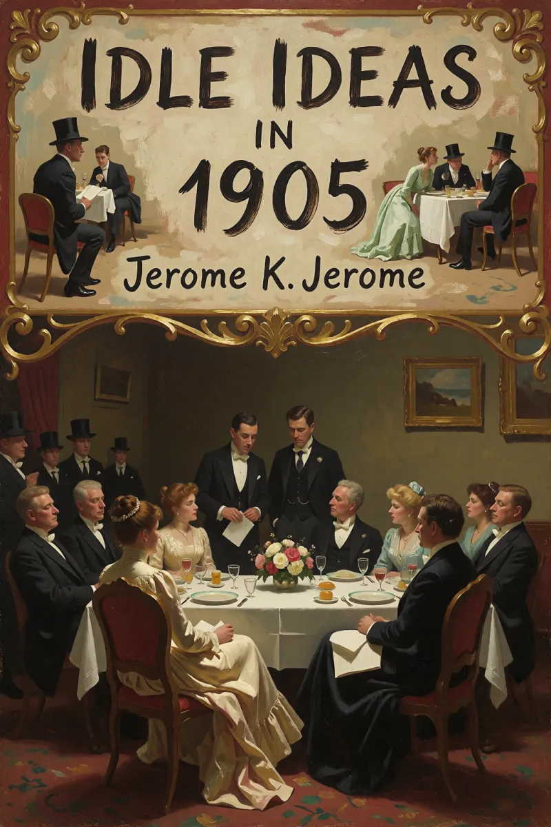 Cover of Idle Ideas in 1905 by Jerome K. Jerome