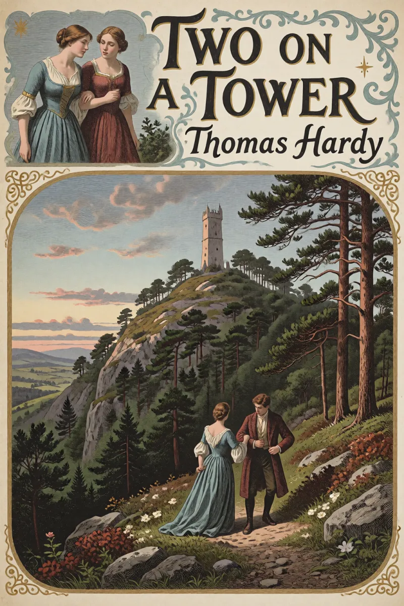 Cover of Two on a Tower by Thomas Hardy
