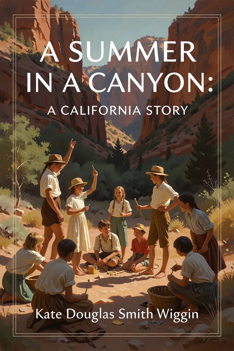 Cover of A Summer in a Canyon: A California Story by Kate Douglas Smith Wiggin