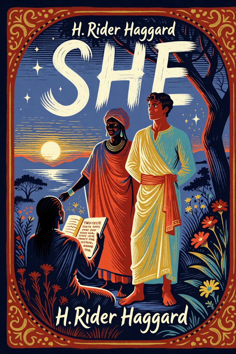 Cover of She by H. Rider Haggard