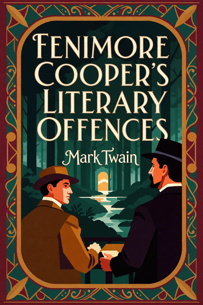 Cover of Fenimore Cooper's Literary Offences by Mark Twain