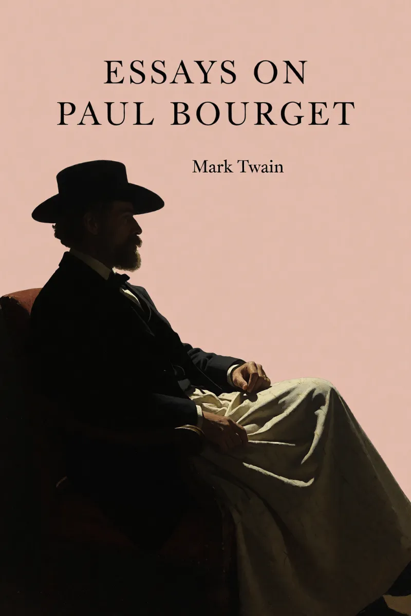 Cover of Essays on Paul Bourget by Mark Twain