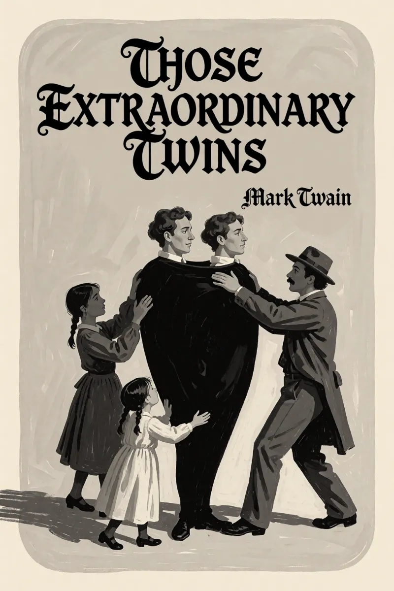 Cover of Those Extraordinary Twins by Mark Twain