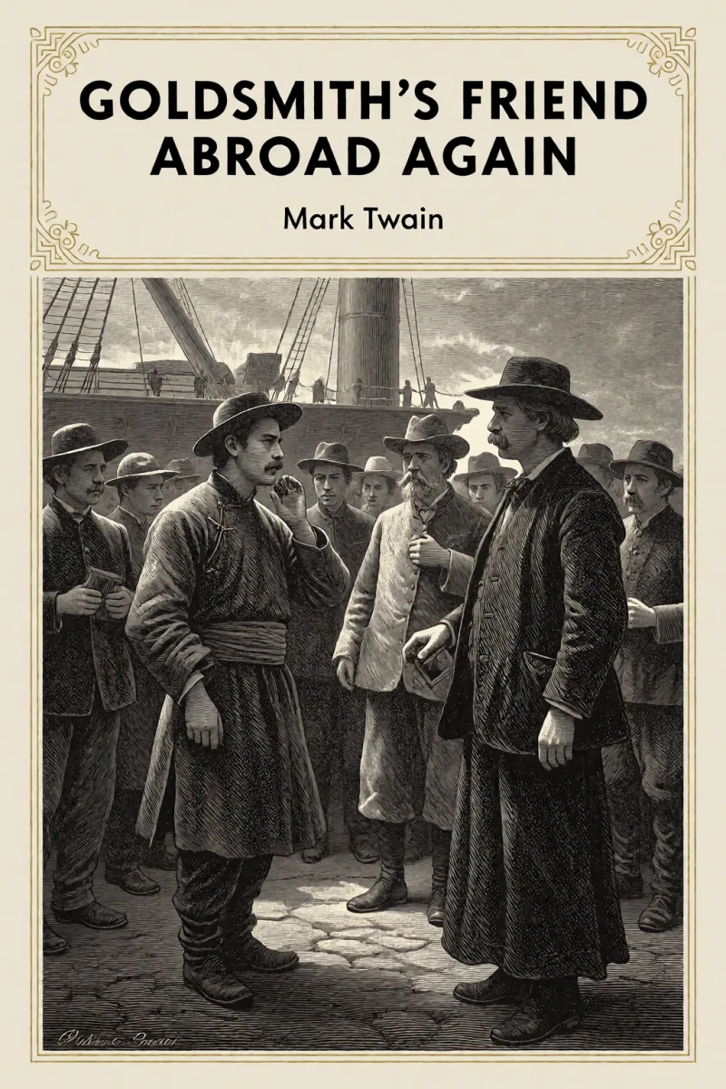 Cover of Goldsmith's Friend Abroad Again by Mark Twain