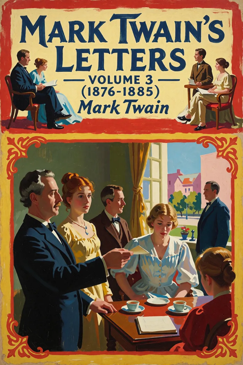 Cover of Mark Twain's Letters — Volume 3 (1876-1885) by Mark Twain