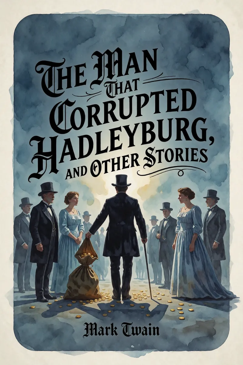 Cover of The Man That Corrupted Hadleyburg, and Other Stories by Mark Twain