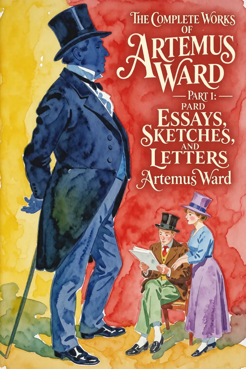Cover of The Complete Works of Artemus Ward — Part 1: Essays, Sketches, and Letters by Artemus Ward