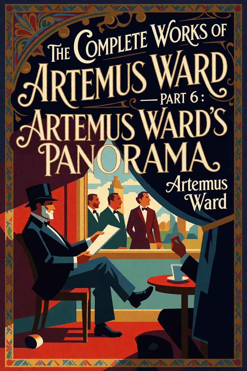 Cover of The Complete Works of Artemus Ward — Part 6: Artemus Ward's Panorama by Artemus Ward