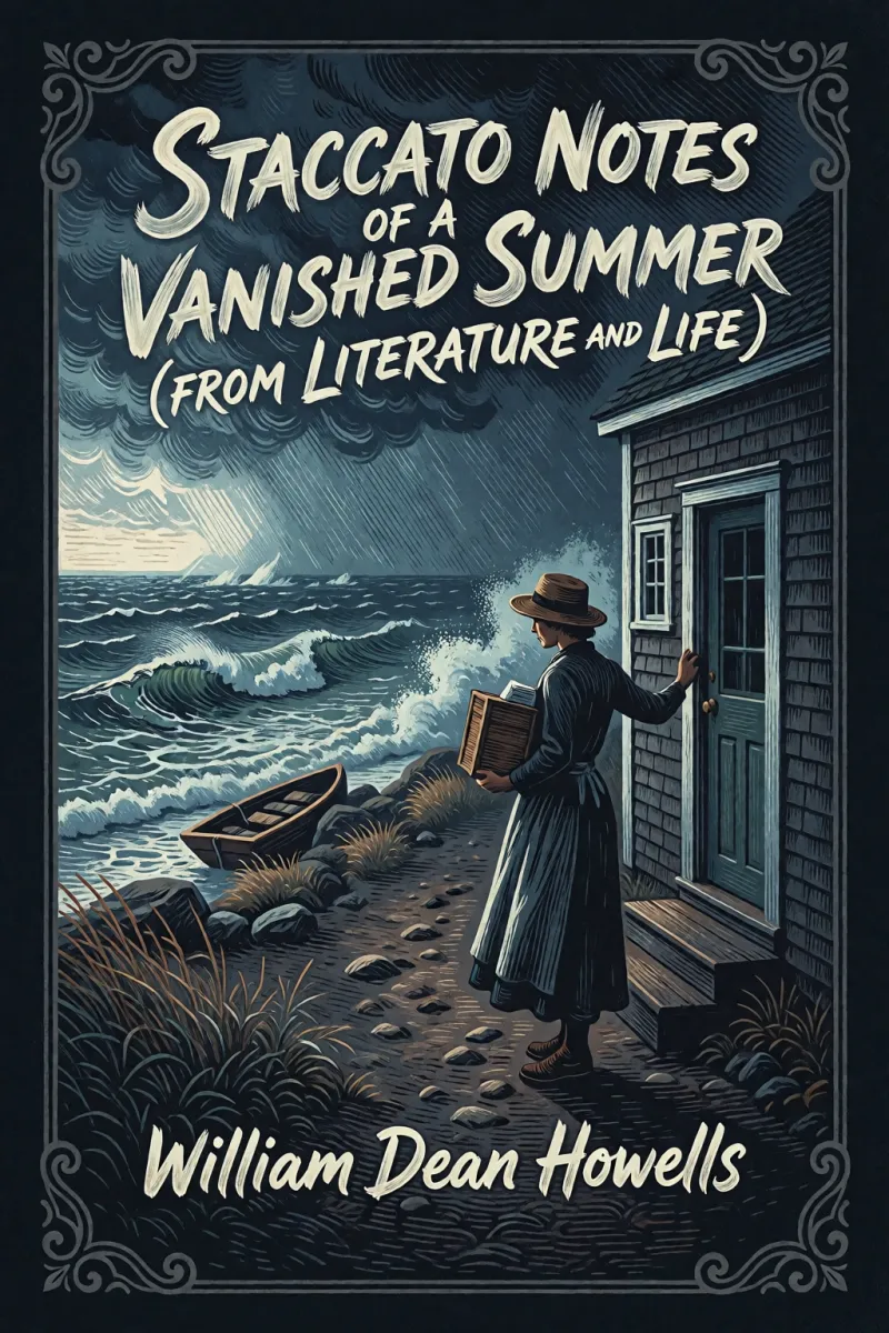 Cover of Staccato Notes of a Vanished Summer (from Literature and Life) by William Dean Howells