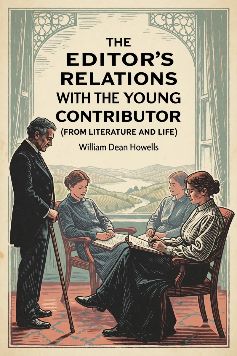 Cover of The Editor's Relations with the Young Contributor (from Literature and Life) by William Dean Howells