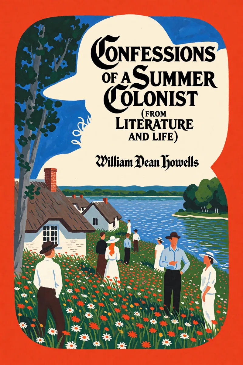 Cover of Confessions of a Summer Colonist (from Literature and Life) by William Dean Howells