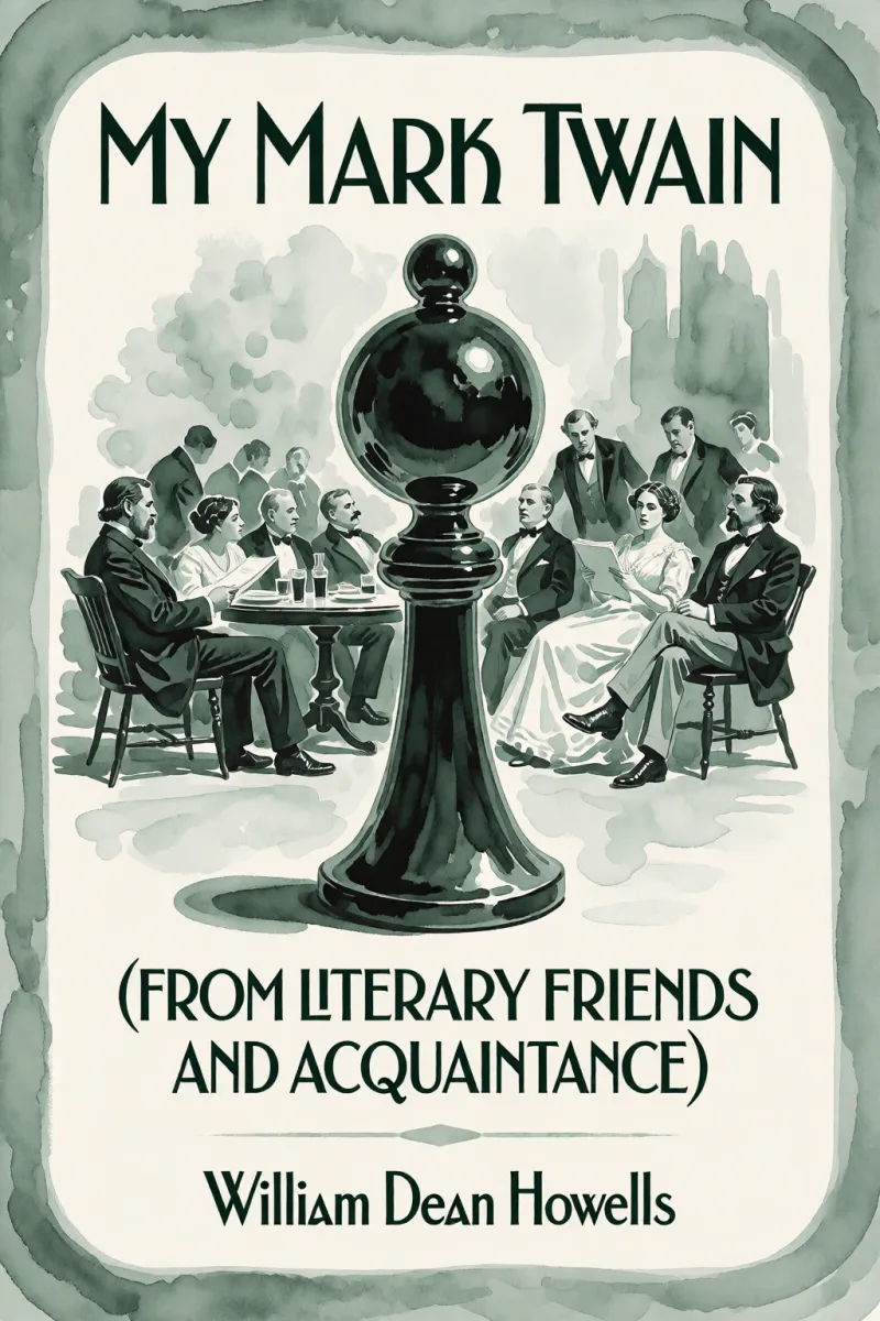 Cover of My Mark Twain (from Literary Friends and Acquaintance) by William Dean Howells