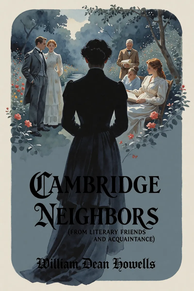 Cover of Cambridge Neighbors (from Literary Friends and Acquaintance) by William Dean Howells