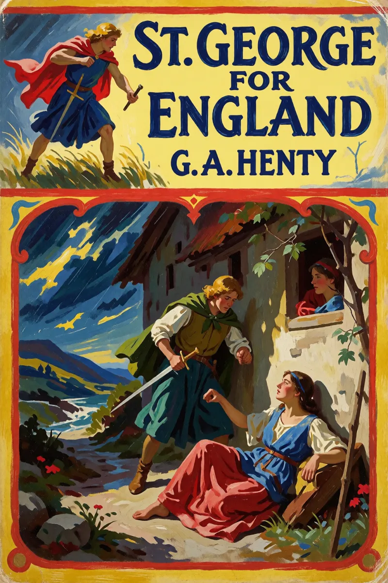 Cover of St. George for England by G. A. Henty
