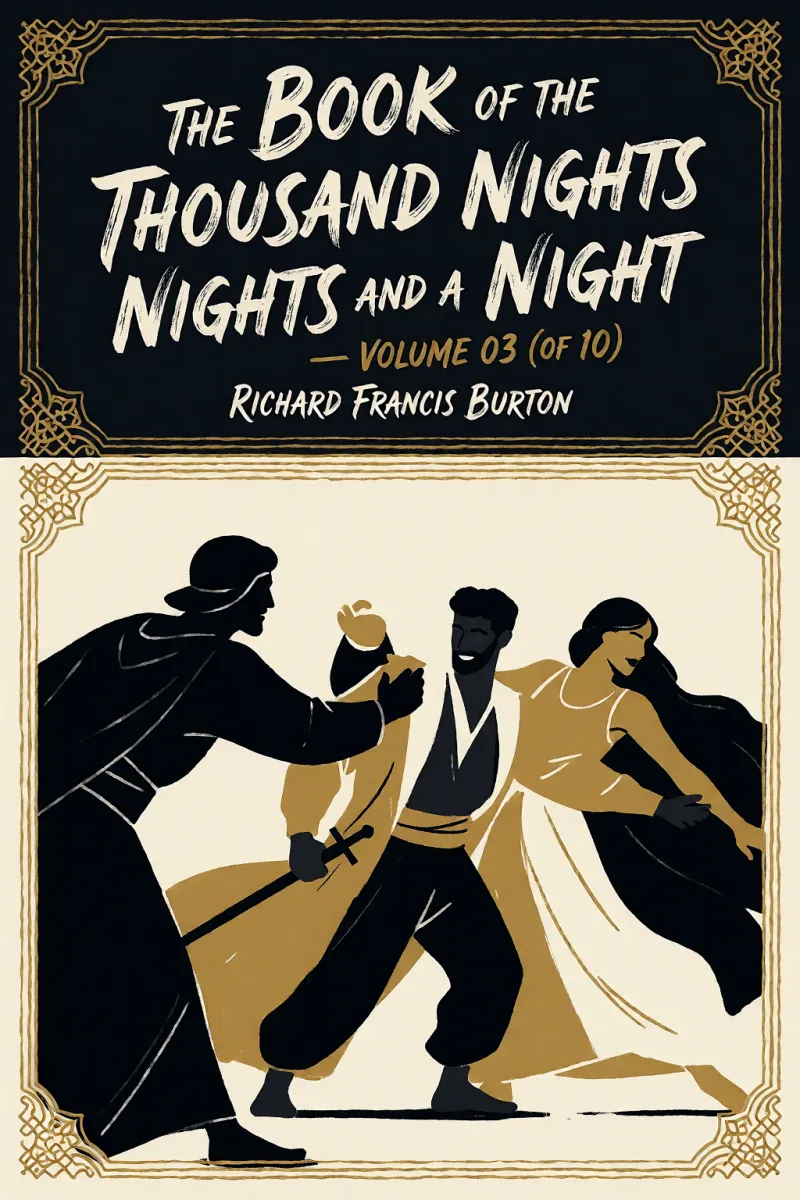 Cover of The Book of the Thousand Nights and a Night — Volume 03 (of 10) by Richard Francis Burton