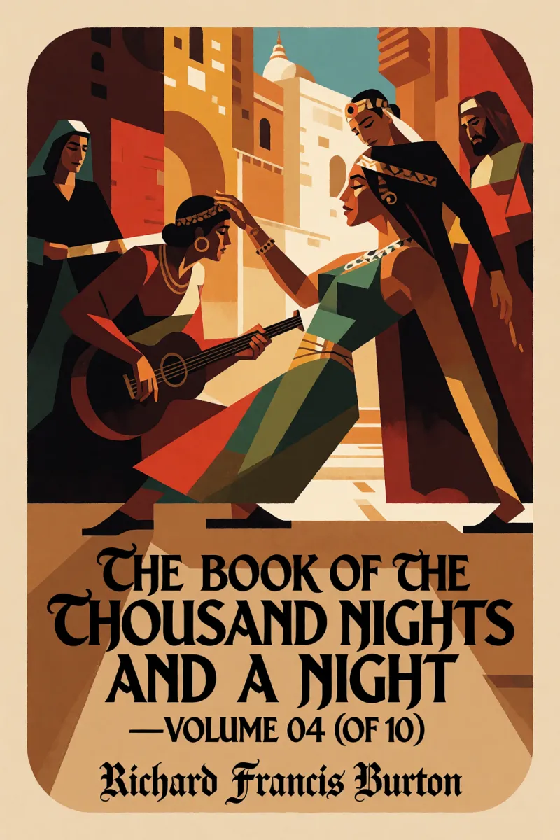 Cover of The Book of the Thousand Nights and a Night — Volume 04 (of 10) by Richard Francis Burton