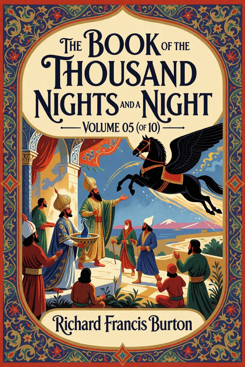 Cover of The Book of the Thousand Nights and a Night — Volume 05 (of 10) by Richard Francis Burton