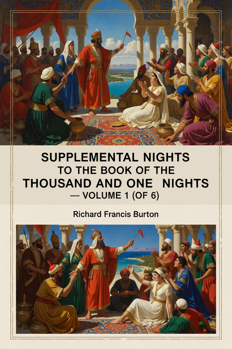 Cover of Supplemental Nights to the Book of the Thousand and One Nights — Volume 1 (of 6) by Richard Francis Burton
