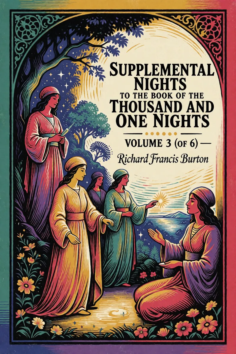 Cover of Supplemental Nights to the Book of the Thousand and One Nights — Volume 3 (of 6) by Richard Francis Burton