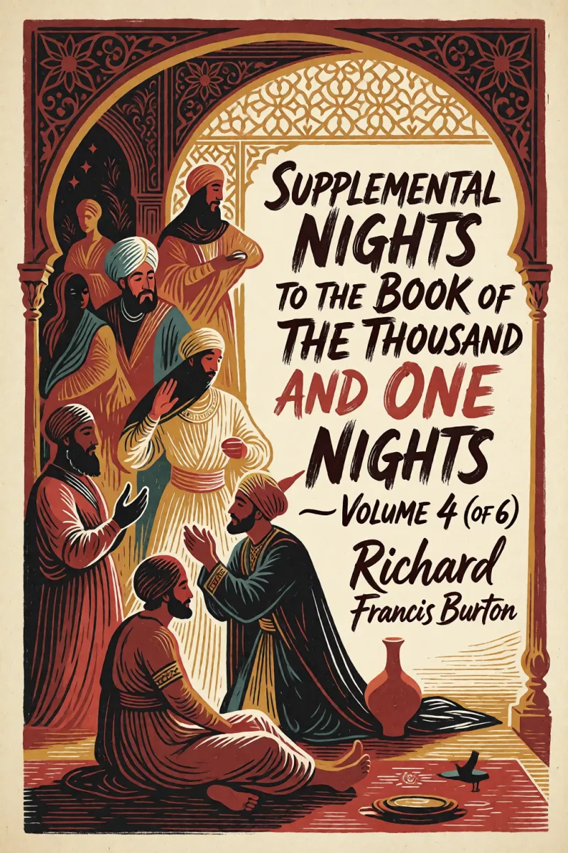 Cover of Supplemental Nights to the Book of the Thousand and One Nights — Volume 4 (of 6) by Richard Francis Burton