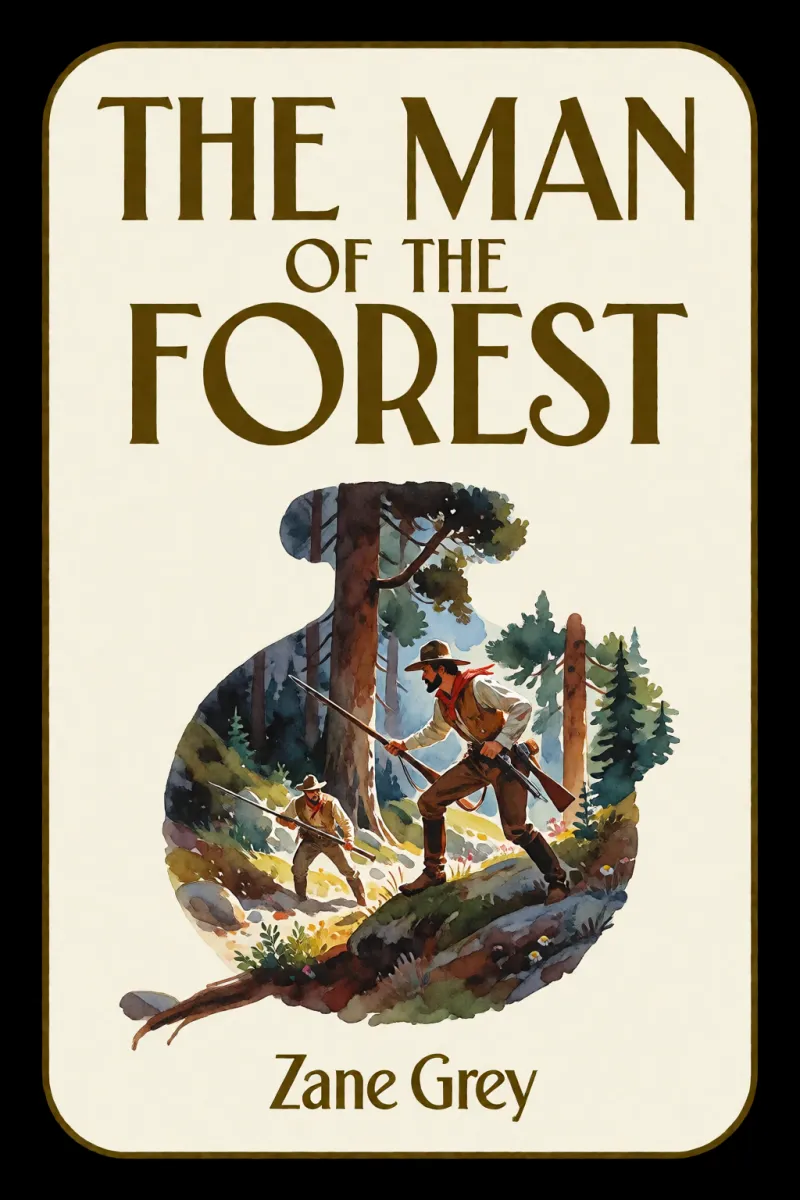 Cover of The Man of the Forest by Zane Grey
