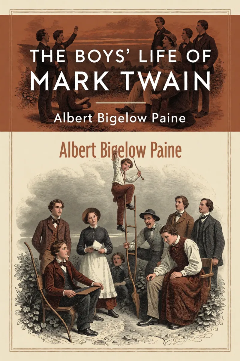 Cover of The Boys' Life of Mark Twain by Albert Bigelow Paine