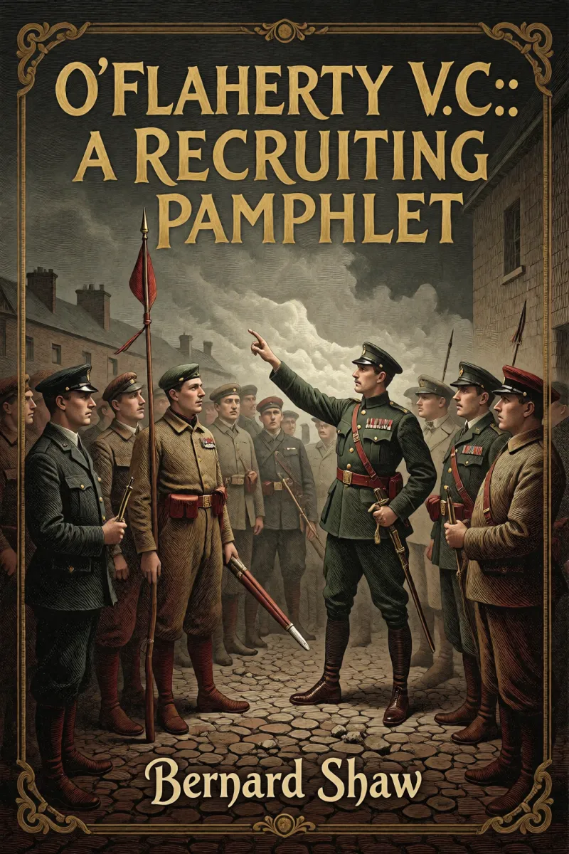 Cover of O'Flaherty V.C.: A Recruiting Pamphlet by Bernard Shaw