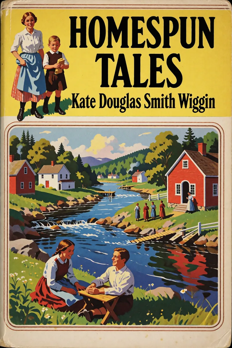 Cover of Homespun Tales by Kate Douglas Smith Wiggin
