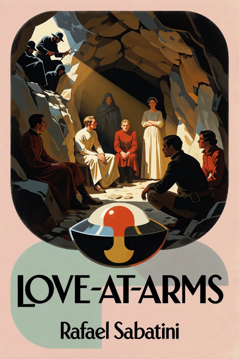 Cover of Love-at-arms by Rafael Sabatini